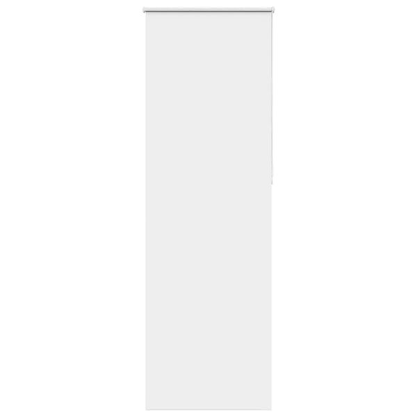 vidaXL Roller Blind White Polyester 33.5x82.7 in Rollable Roller Blind