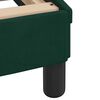 vidaXL Bed Frame Dark Green