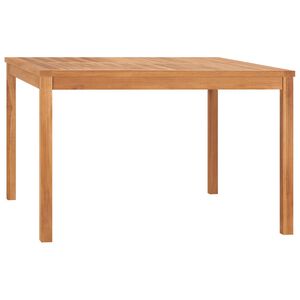 vidaXL Dining Table Warm wood tone Solid Teak Wood Medium Durable