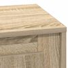vidaXL Bedside Cabinet 2 pcs Sonoma Oak 17.32 x 13.58 x 17.72 in