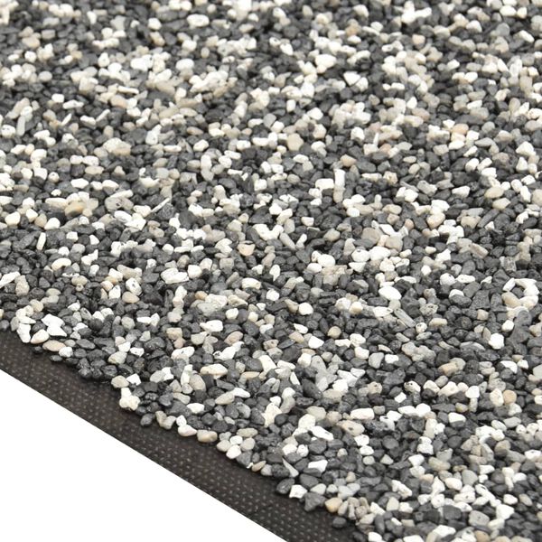 vidaXL Stone Liner Grey Nonwoven PP fleece, drinkable safe glue