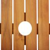vidaXL 5 Piece Patio Dining Set with Cushions Solid Wood Acacia