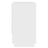 vidaXL Sideboard White Engineered Wood Medium Sideboard Rectangular