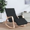 vidaXL Rocking Chair Black