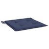 vidaXL Pallet Cushion Set of 2 Navy Blue Oxford Fabric (100% polyester)