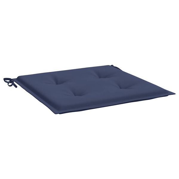 vidaXL Pallet Cushion Set of 2 Navy Blue Oxford Fabric (100% polyester)