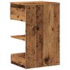 vidaXL Bedside Cabinet Old wood Engineered wood Regular Bedside Cabinet