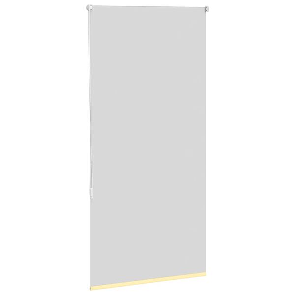 vidaXL Roller Blind Yellow 100% Polyester 25.6 x 59.1 in
