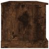 vidaXL Storage Box Smoked Oak Engineered Wood Medium Storage Box