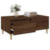 vidaXL Coffee Table Brown Oak Engineered Wood Medium Coffee Table