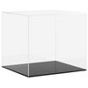 vidaXL Display Box Transparent 15.7x14.2x13.8" Acrylic
