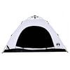 vidaXL Camping Tent 5-Person White Blackout Fabric Quick Release