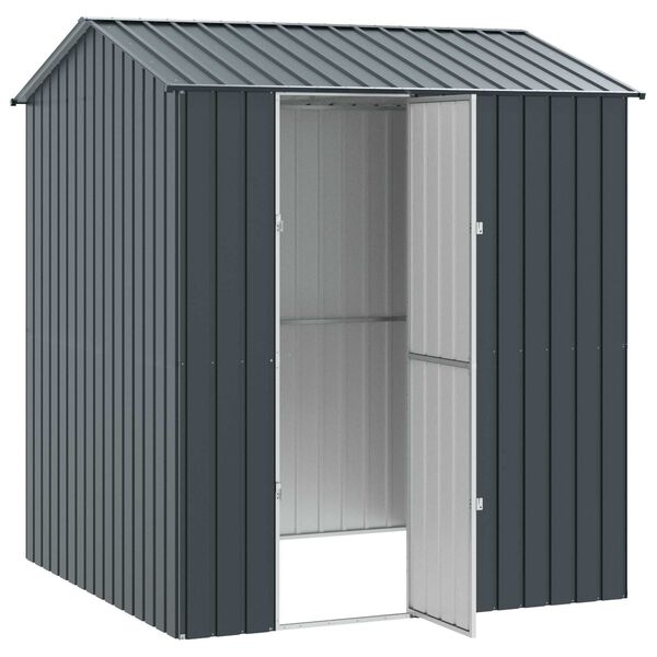 vidaXL Bird Cage Anthracite 84.65 x 82.68 x 97.24 in Galvanised Steel
