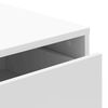 vidaXL Chest Of Drawers White Engineered Wood Medium Chest Of Drawers
