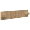 vidaXL Headboard with Cabinet 3 pcs Artisan Oak Engineered Wood