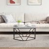 vidaXL Coffee Table Grey Sonoma 31.50 x 31.50 x 17.72 in