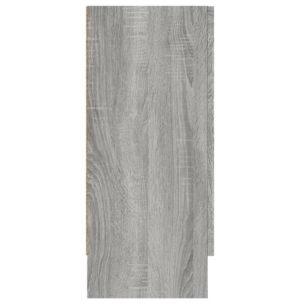 vidaXL Sideboard Grey Sonoma Engineered wood 47.2 x 12.0 x 27.6 in