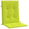 vidaXL Patio Lowback Chair Cushions 2 pcs Bright Green 39.4x19.7x1.2" Oxford Fabric