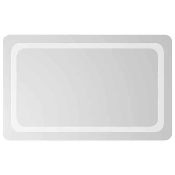 vidaXL LED Bathroom Mirror 19.7"x31.5"