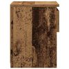 vidaXL Bedside Cabinet Old wood Engineered wood Medium Bedside Cabinet