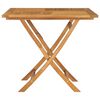 vidaXL Garden Dining Set Warm wood tone Fine sanded teak hardwood