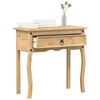 vidaXL Console Table Honey wax finish