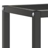 vidaXL Work Bench Frame Matte Black Powder-coated Metal