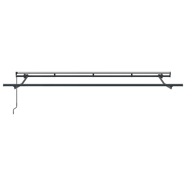 vidaXL Awning Frame Anthracite 13.1'x 6.6'Metal