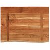 vidaXL Bathroom Countertop Natural wood Solid Acacia wood Medium Durable