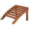 vidaXL Garden Chair Brown Solid acacia wood Standard Foldable