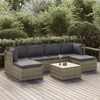 vidaXL Garden Lounge Set Grey