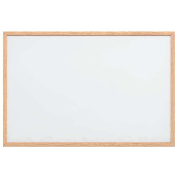 vidaXL Magnetic Whiteboard with Solid Pine Wood Frame 23.6x15.7"