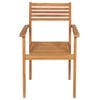 vidaXL Garden Dining Set Teak