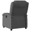 vidaXL Grey Massage Recliner Chair
