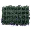 vidaXL Artificial Leaf Fence Set of 24 Purple Polyethylene Medium