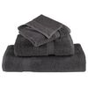 vidaXL Towel Set Charcoal 100% ring-spun cotton