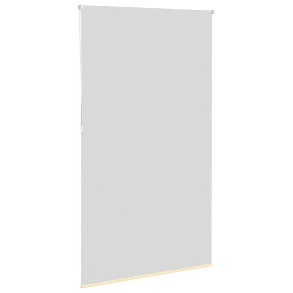 vidaXL Roller Blind Beige Polyester, Aluminum 47.2x90.6 in
