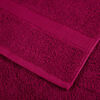 vidaXL Hand Towel Set of 10 Bordeaux 100% cotton 19.7 x 39.4 in