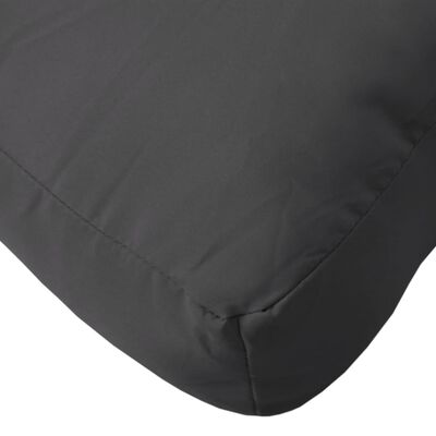 vidaXL Pallet Cushion Black 23.6"x23.6"x2.4" Oxford Fabric