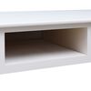 vidaXL Desk White Paulownia wood and Poplar wood Medium Desk