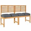 vidaXL Pallet Cushion for suitable for Seat 4 pcs Anthracite 40 x 40 x 8 cm