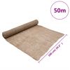 vidaXL Jute Roll Natural 100% Natural Jute 1 x 164 in