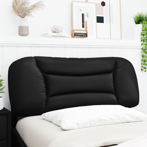 vidaXL Headboard Cushion Black