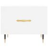 vidaXL Coffee Table Set of 2 White Engineered wood, Iron Medium