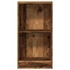 vidaXL Bookcase Old Wood Engineered wood Medium Bookcase Rectangular