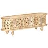 vidaXL TV Stand 47.2"x11.8"x15.7" Solid Wood Mango