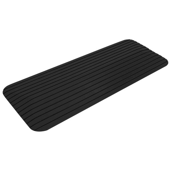 vidaXL Threshold Ramp 43.3x8.3x1.0" Rubber