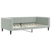 vidaXL Day Bed Light Gray