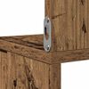 vidaXL Wall Corner Shelf Old wood Engineered wood Regular