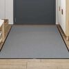 vidaXL Doormat Grey Polypropylene with PVC backing 45.3 x 78.7 in